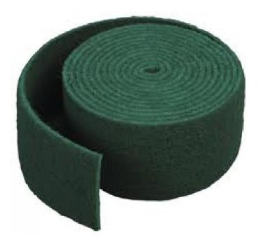 Esfregão com esponja de fibra