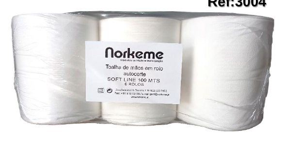 Toalha de mãos em rolo Autocorte Soft Line