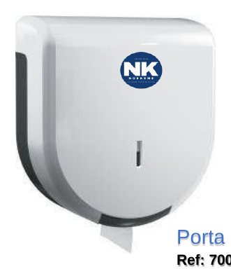Porta-rolos Jumbo ABS